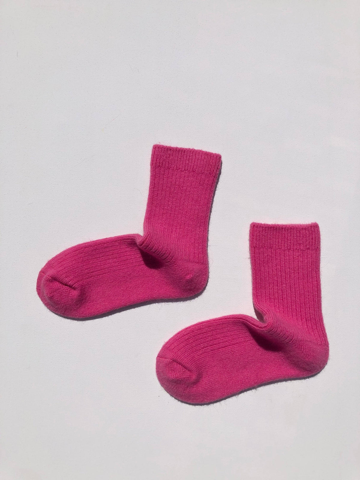 ANGORA WOOL SOCKS : Ruby / Women’s 7.5 - 10.5, Men’s 7 - 11.5