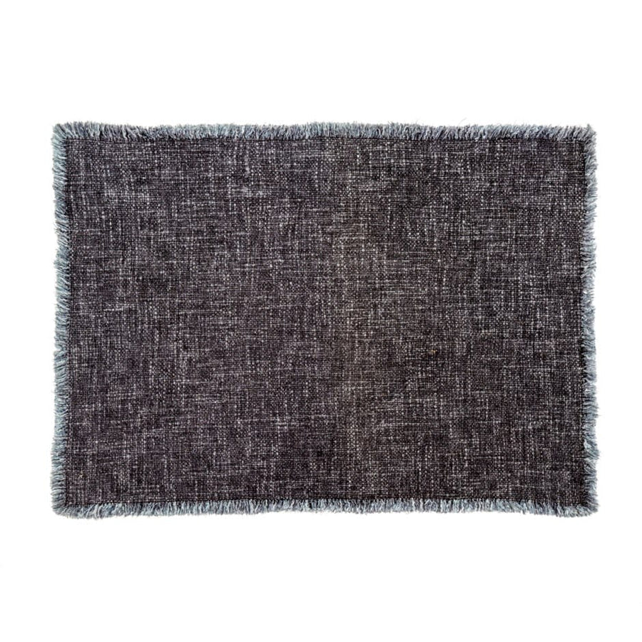 Linen Placemat - Charcoal