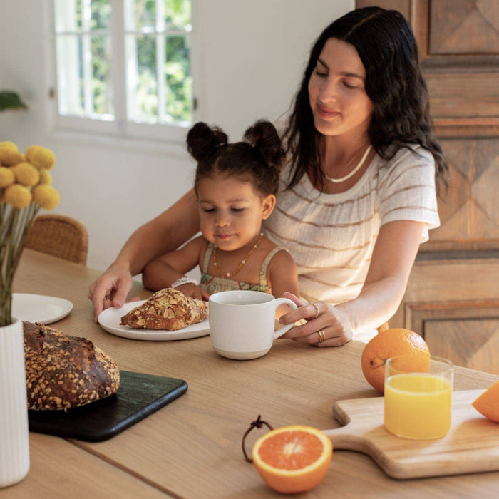 The Mugs: Speckled White - Set of 4