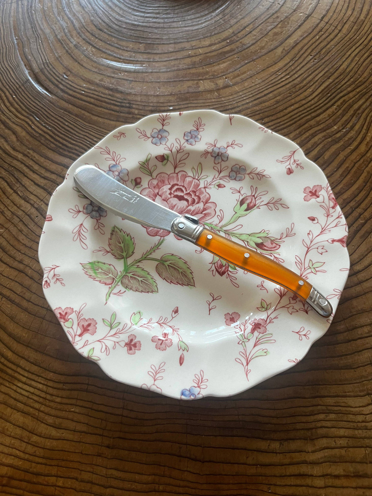 Laguiole ® Butter knife, Orange