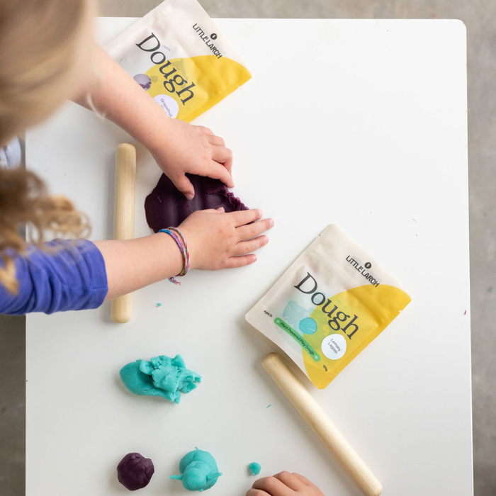 Lemon Splash (Blue) Natural Play Dough