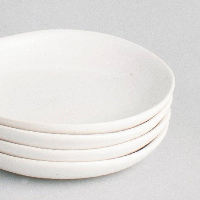 The Little Plates: Pearl White - Set of 4