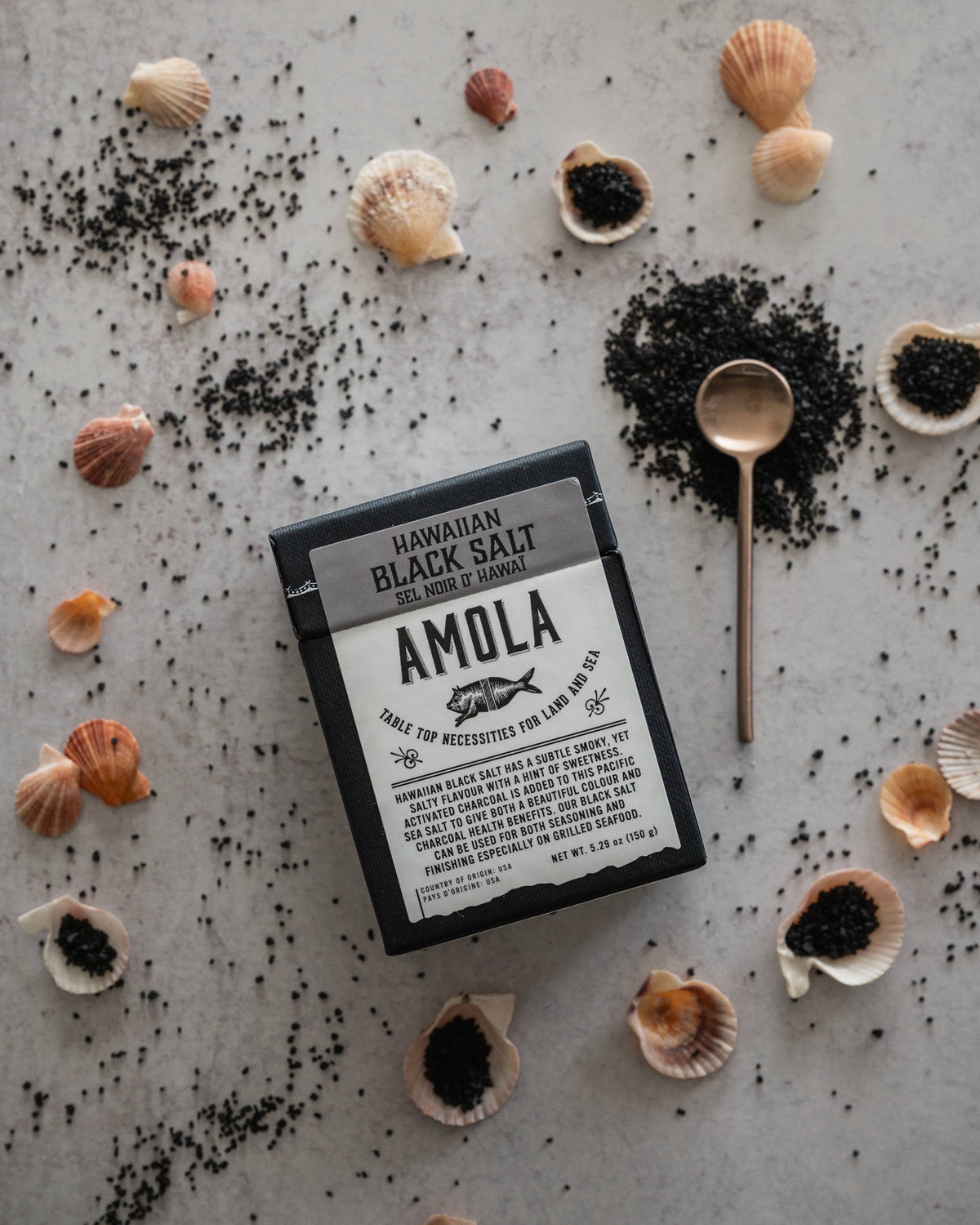 Hawaiian Black Amola Salts