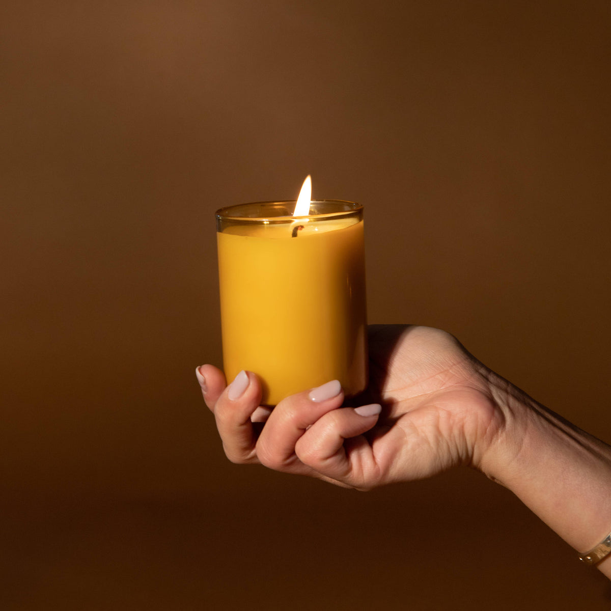 The Beekeeper 8oz Glass Candle