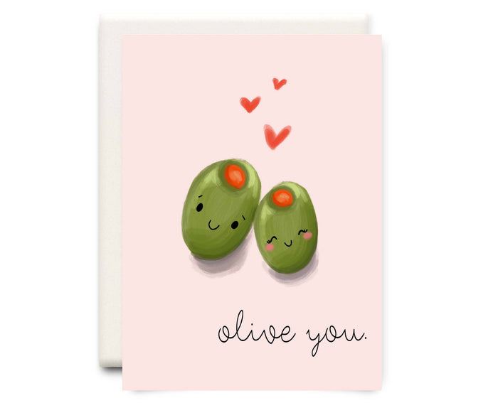 Olive You | Love Greeting Card