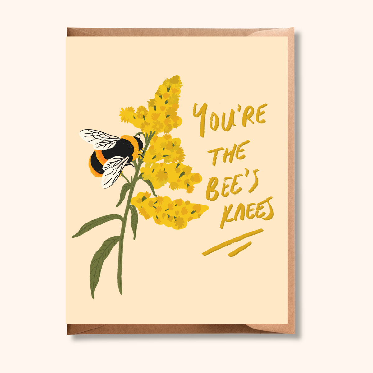 You’re the Bees Knees Bumblebee Card