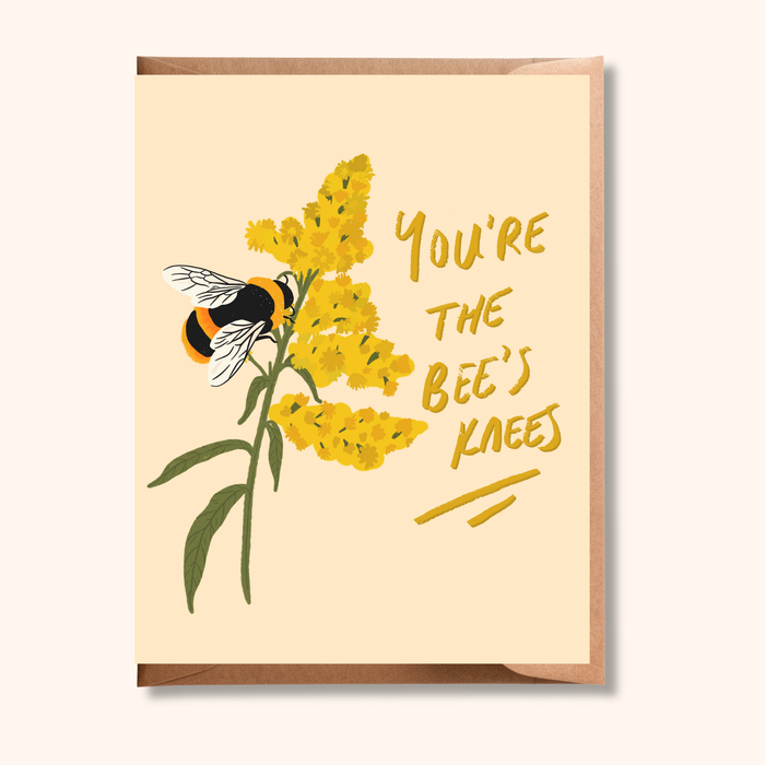 You’re the Bees Knees Bumblebee Card