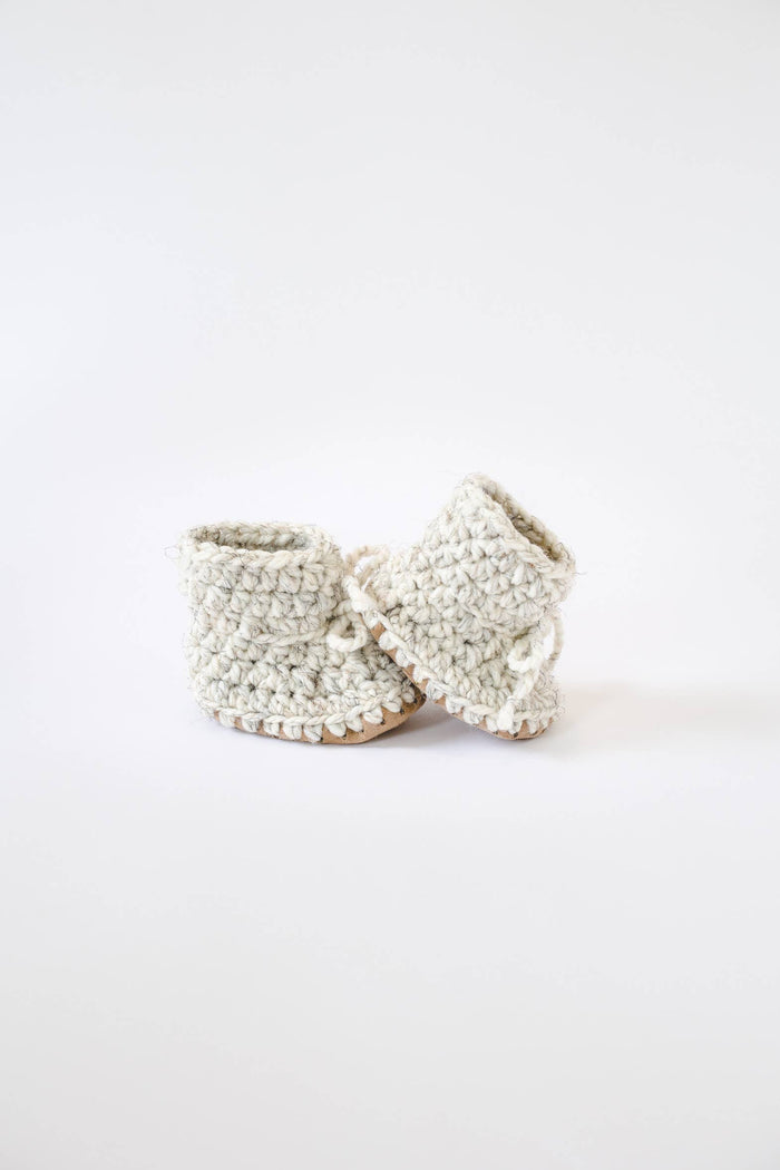 Birch wool booties 5/6(1-2 Yr)