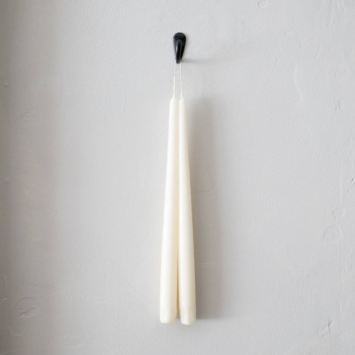Ivory Taper Candles - Pair