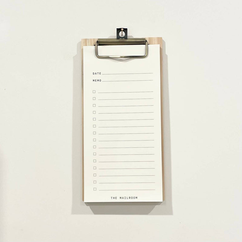 Mini Checklist Clipboard