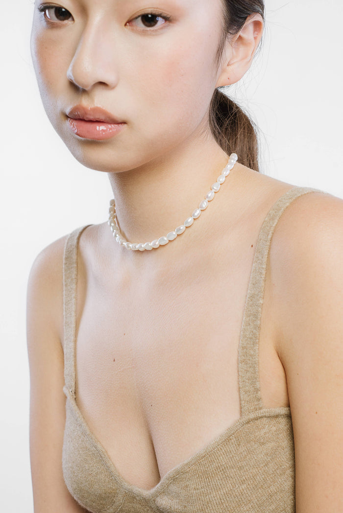 Rice Pearl Necklace