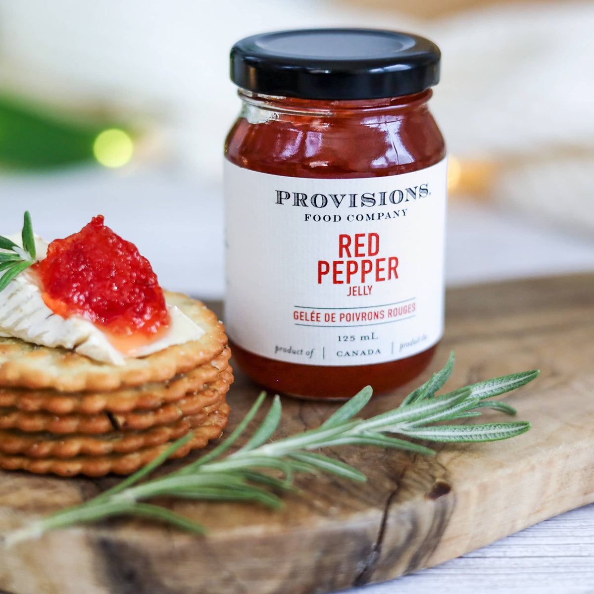 Red Pepper Jelly: 125mL