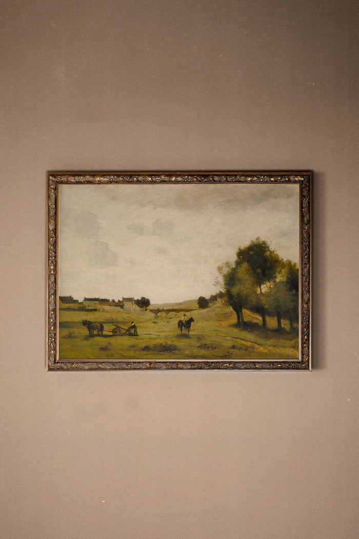ÉVEIL DES CHAMPS: canvas art print