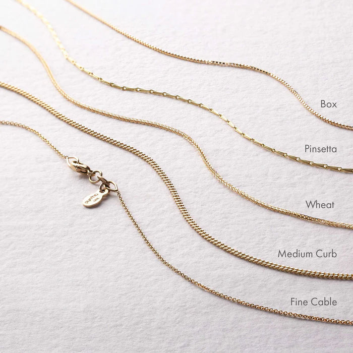 14k Gold Fine Cable Chain