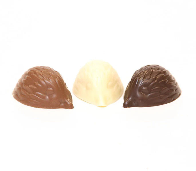 Milk Chocolate and Hazelnut Hedgehogs