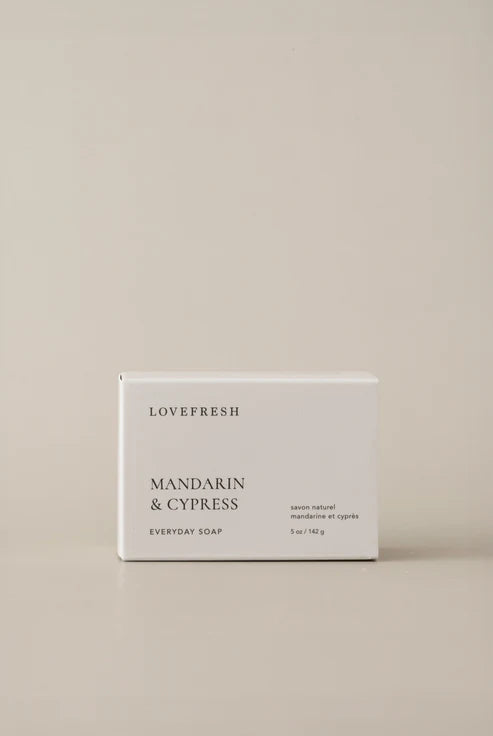 Mandarin & Cypress Bar Soap