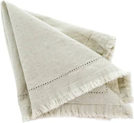 Frayed Edge Napkin - Moonstruck